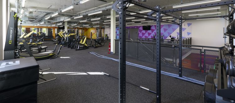 selection of functional gym equipment 