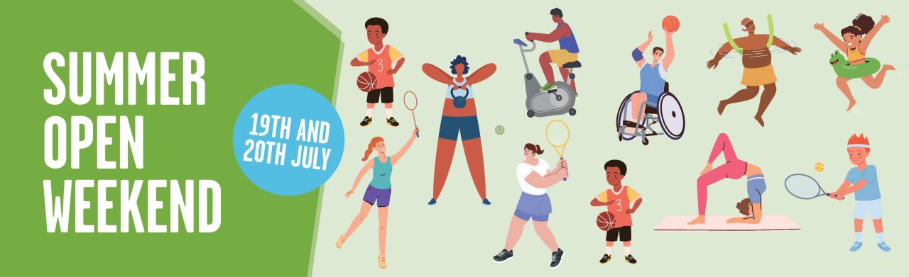 Summer Open Weekend at Peter May Sports Centre