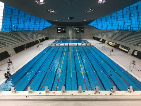 london olympic swimming pool