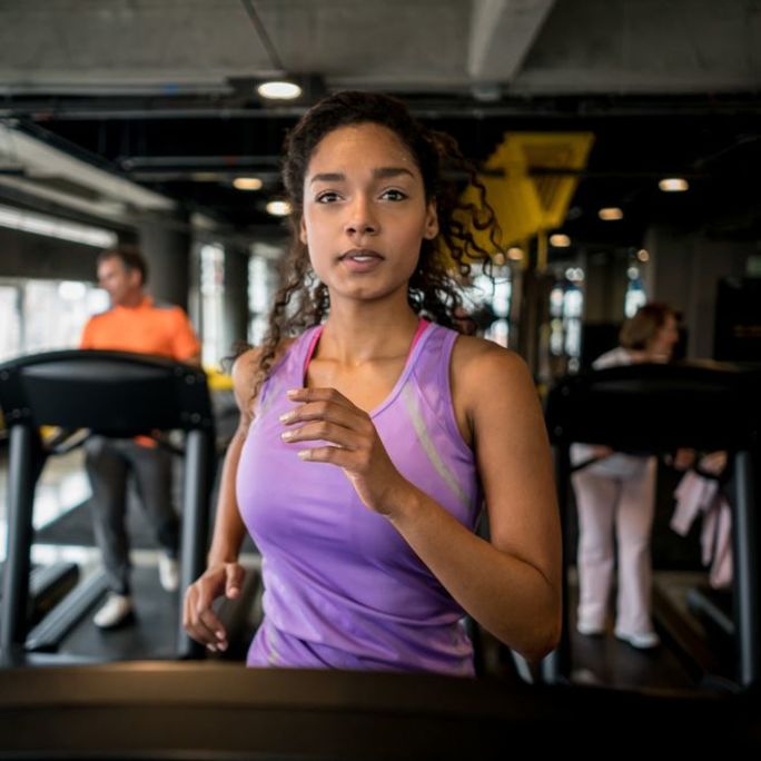 Woman running