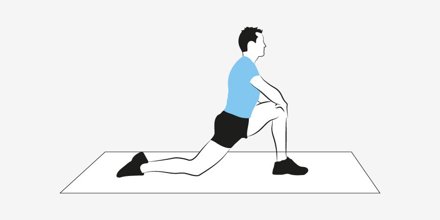 Hip flexor stretch