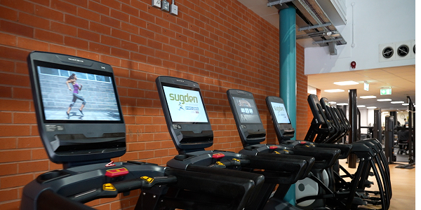 Treadmills at Sudgen gym