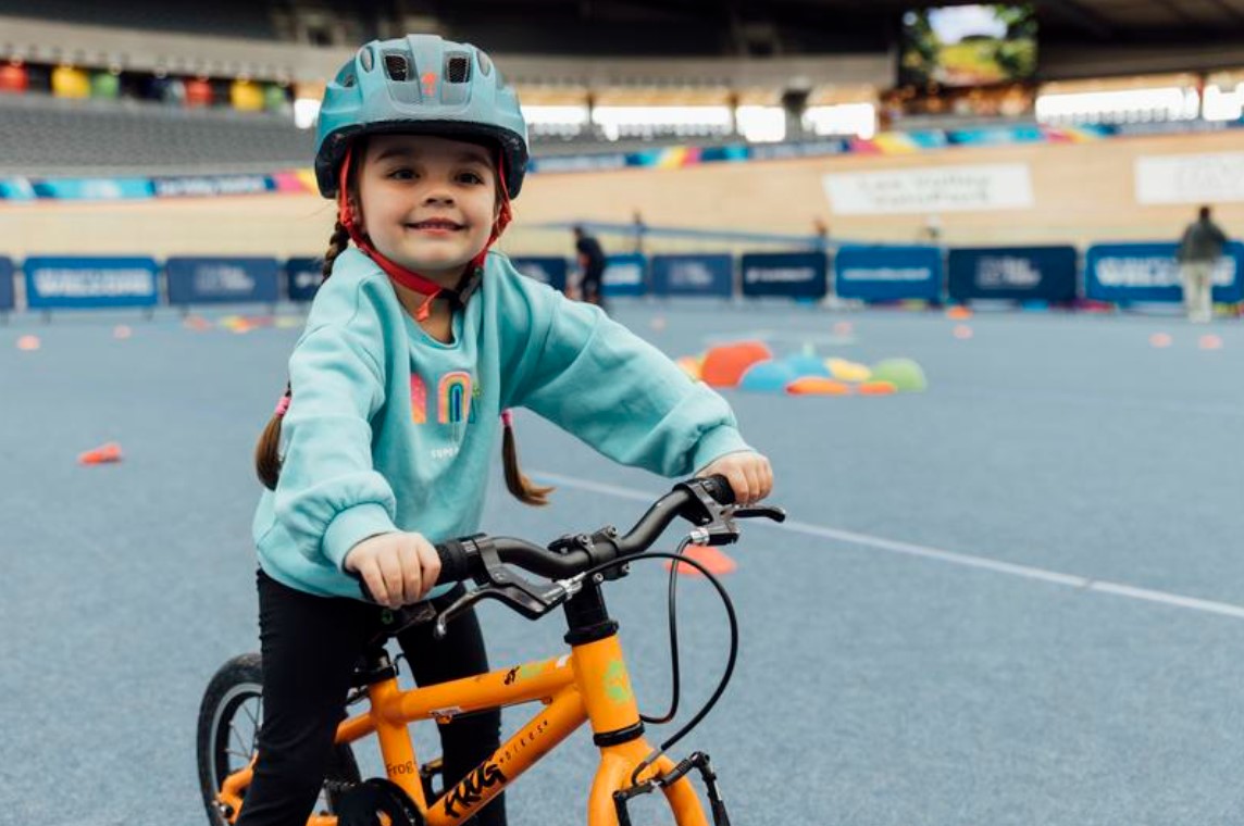 pedal up kids cycling