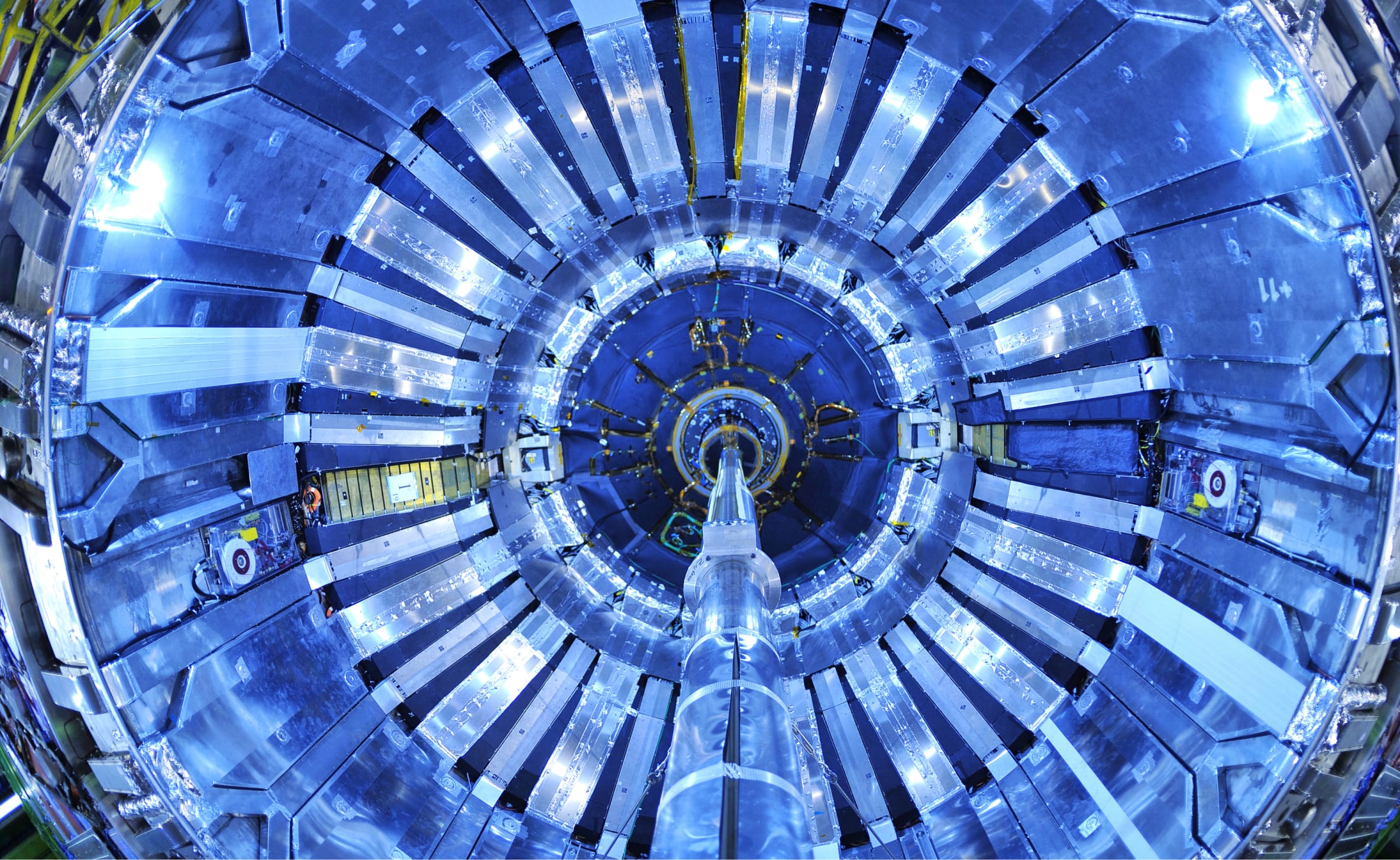 Ceiling of Cern Physics Laboratory in Geneva