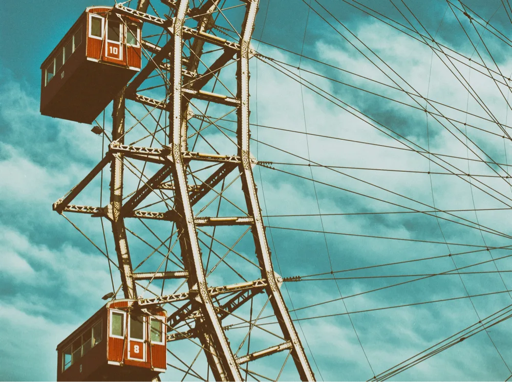 Ferris Wheel in Praeter Amusement Park
