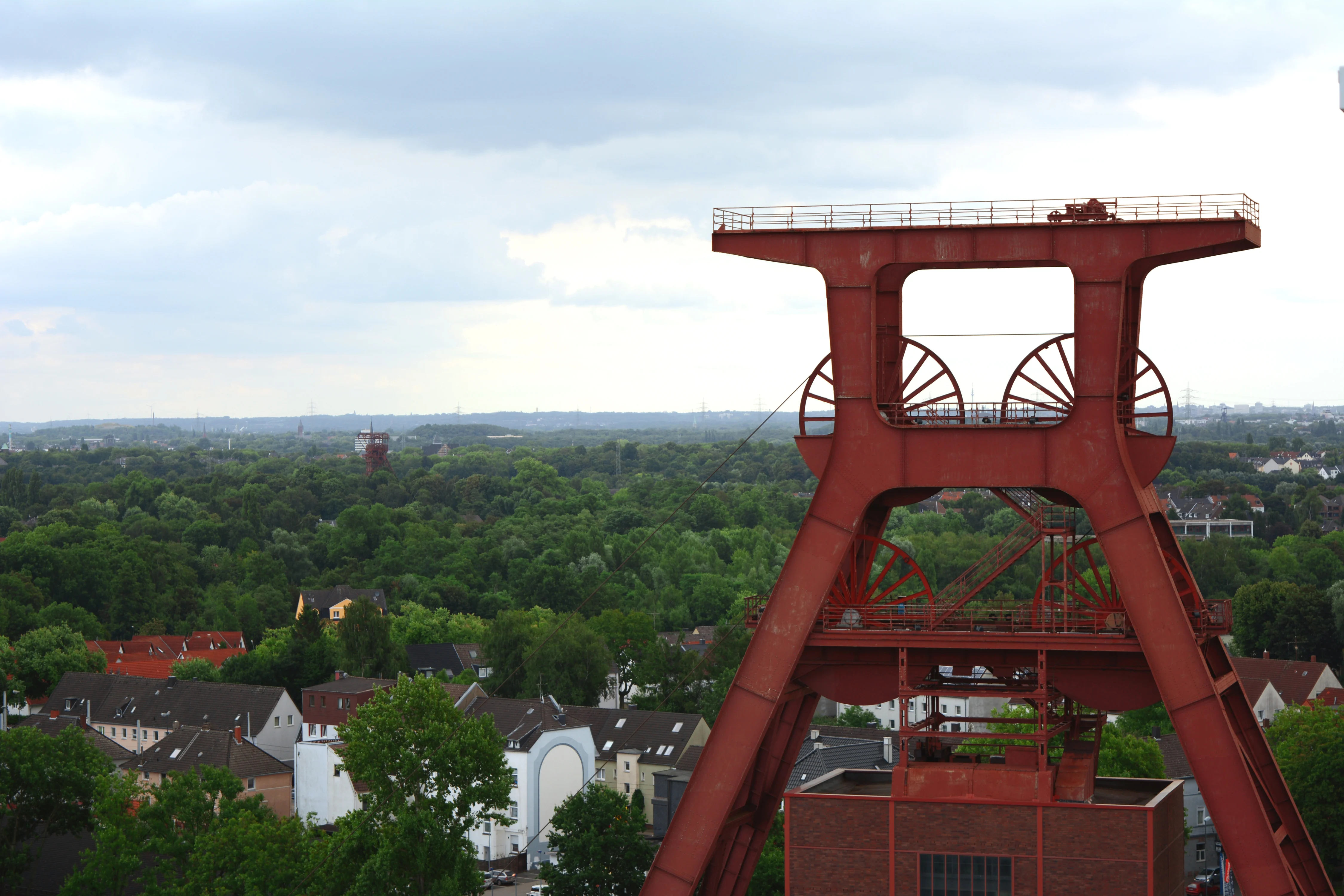 A Rusted Industrial Mine in Essen