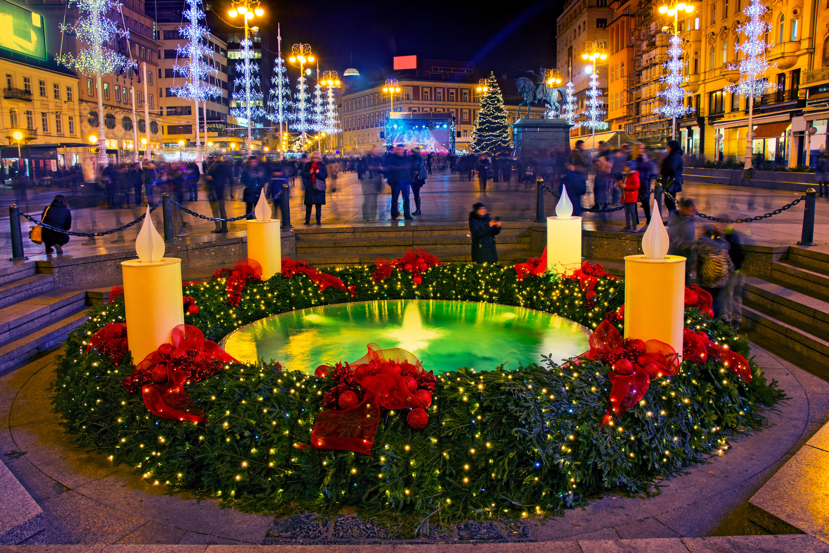 The Christmas Market in Zagreb