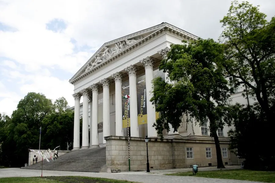 The National Museum of Hungary in Budapest