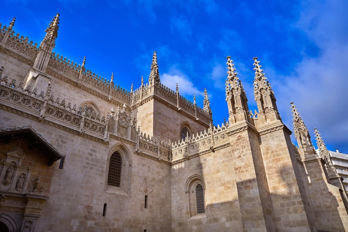 Exterior of Royal Chapel in Granada Spain