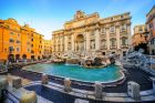 Trevi Fountain in Daytime in Rome