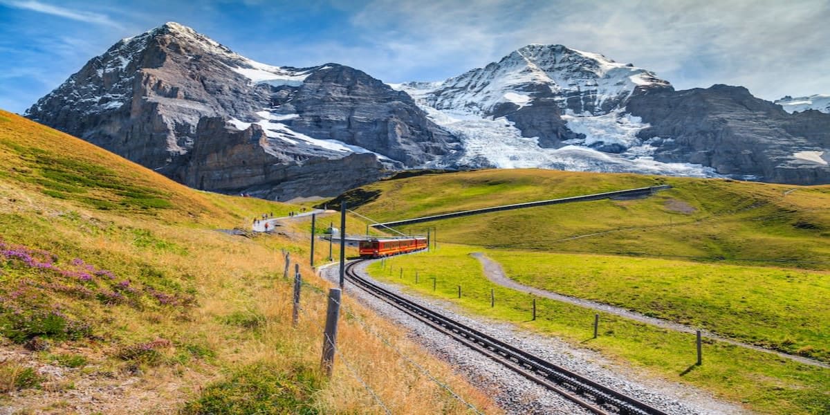 Rail to Jungfraujoch