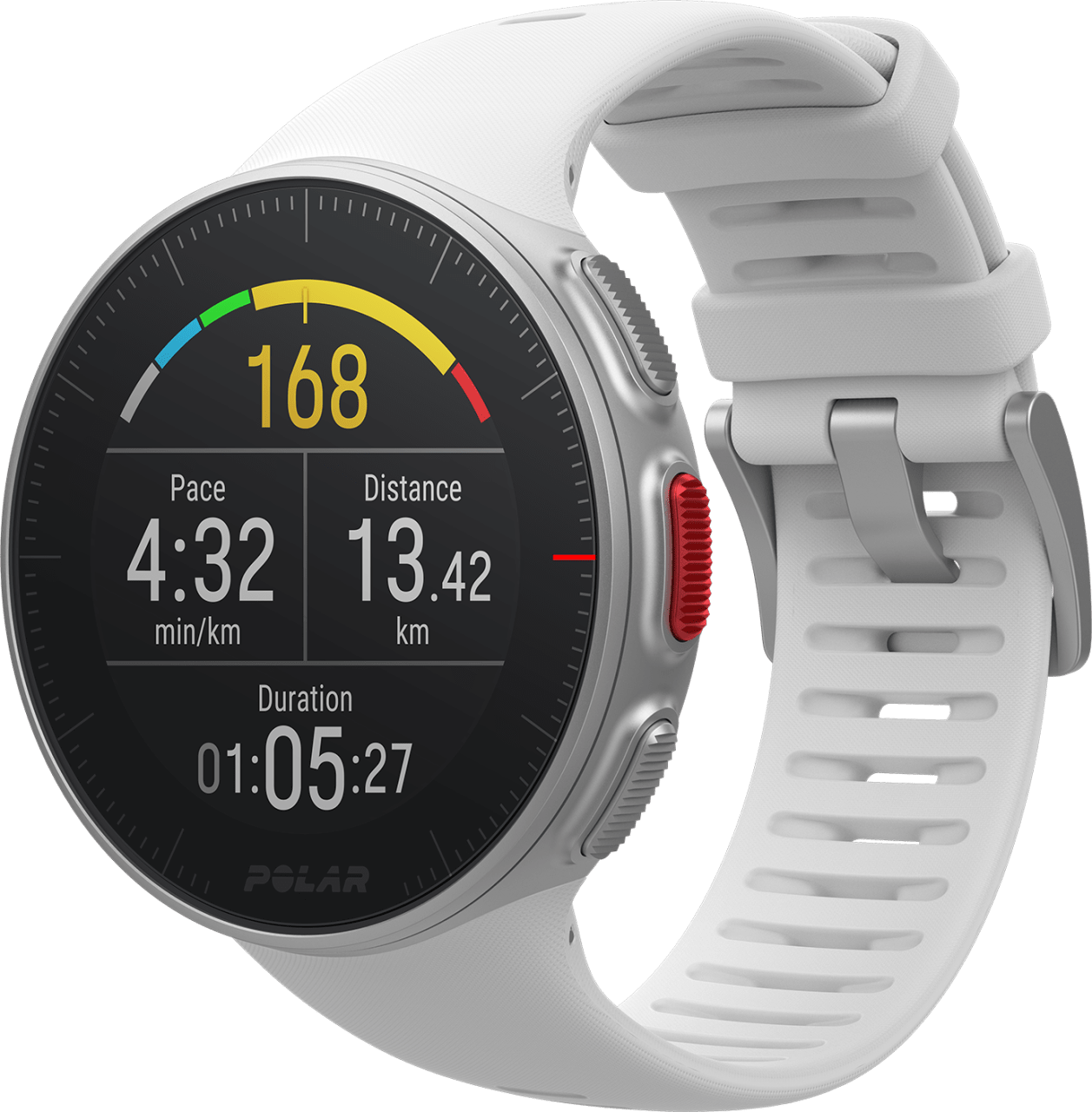 White Polar Vantage V GPS Sports watch.1