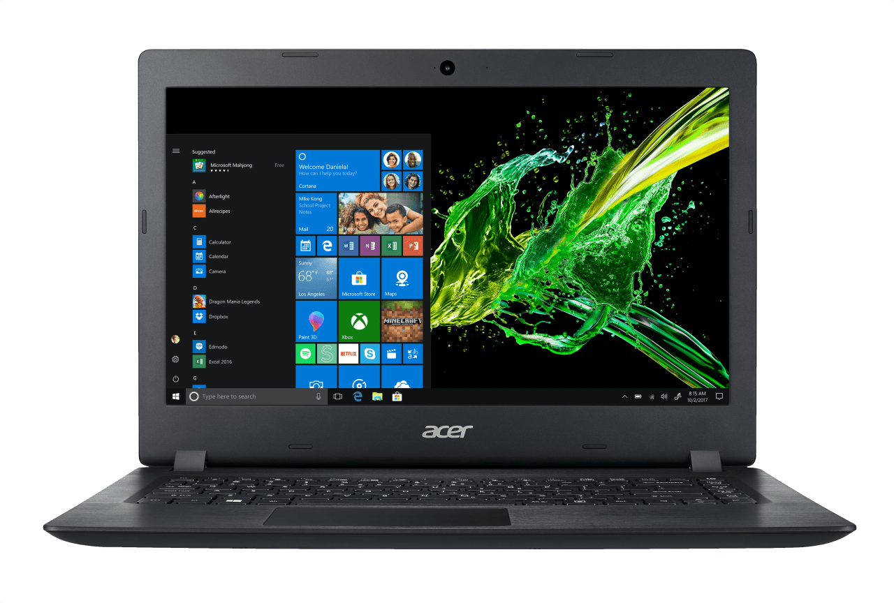 Black Acer Aspire 3 A314-32.1