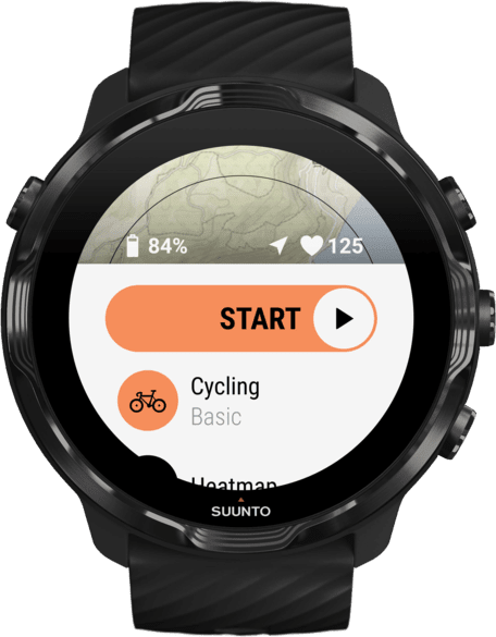Black Suunto 7 GPS Sports watch.2