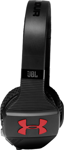 Black/Red JBL Under Armour On-ear Bluetooth Headphones.2