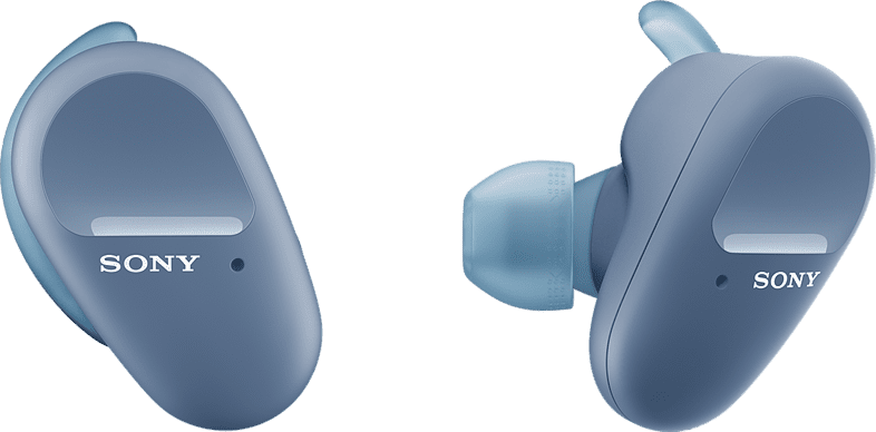 Blue Sony WF-SP800N In-ear Bluetooth Headphones.1