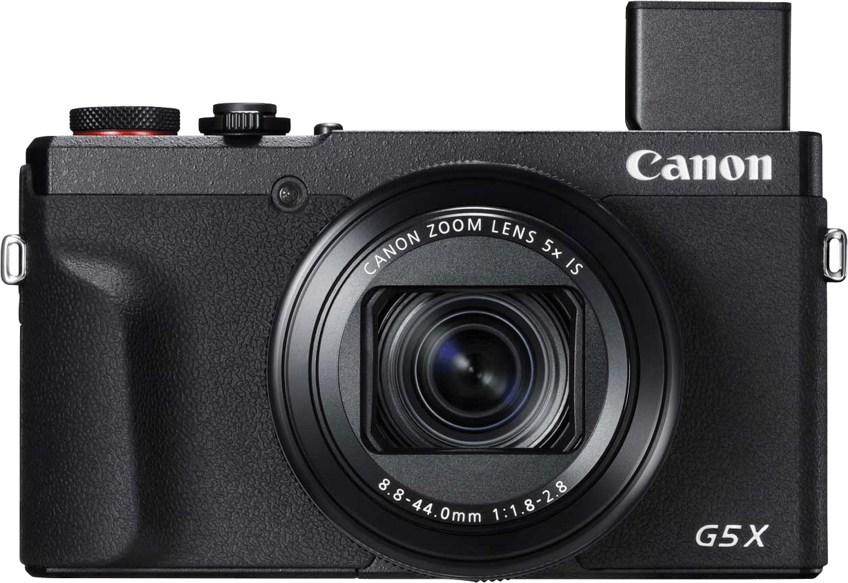 Schwarz Canon PowerShot G5X Mark II, Kompaktkamera.1