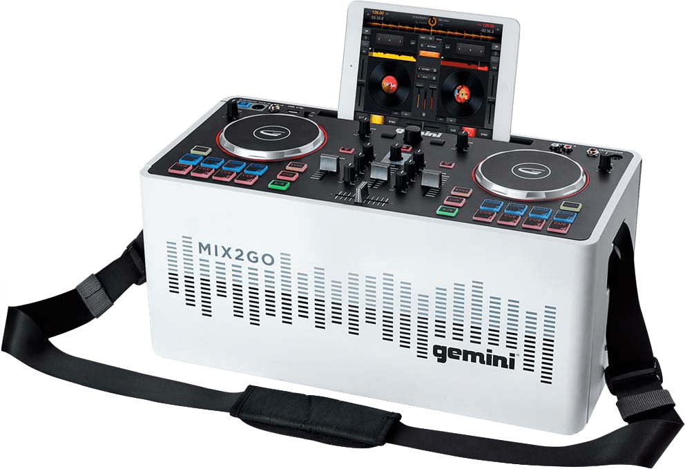 Weiß Gemini MIX2GO DJ Controller DJ Controller.3