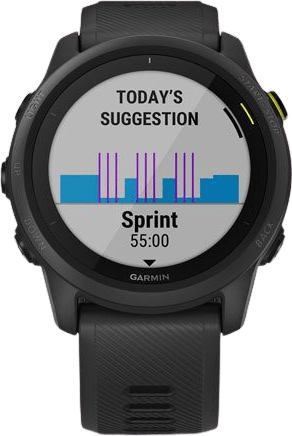 Negro Garmin Forerunner 745 GPS Sports watch.3