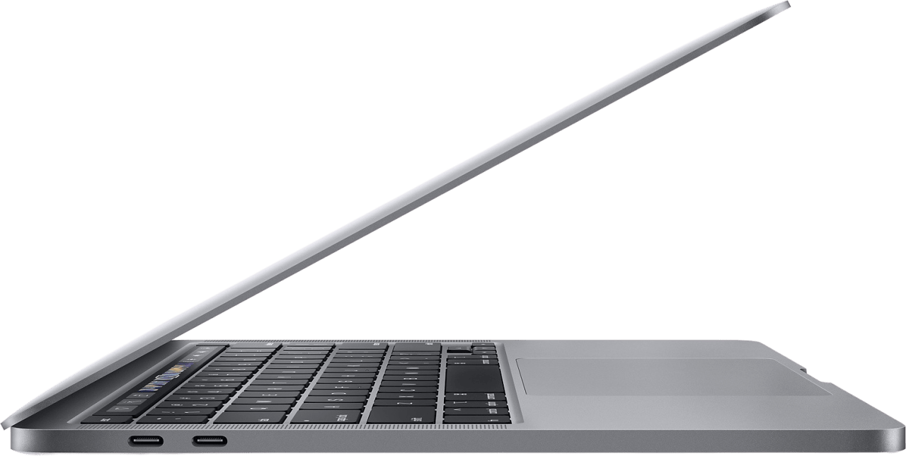 Space Grau Apple 13" MacBook Pro (Early 2020) - English (QWERTY) Notebook - Intel® Core™ i5-8257U - 8GB - 512GB SSD - Intel® Iris™ Plus Graphics 645.2