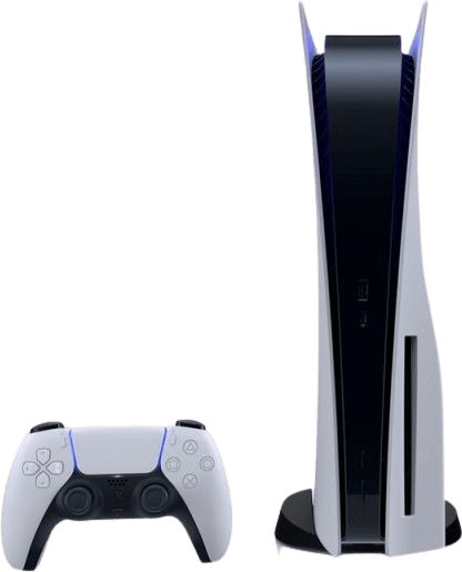 Weiß Sony PlayStation 5.4