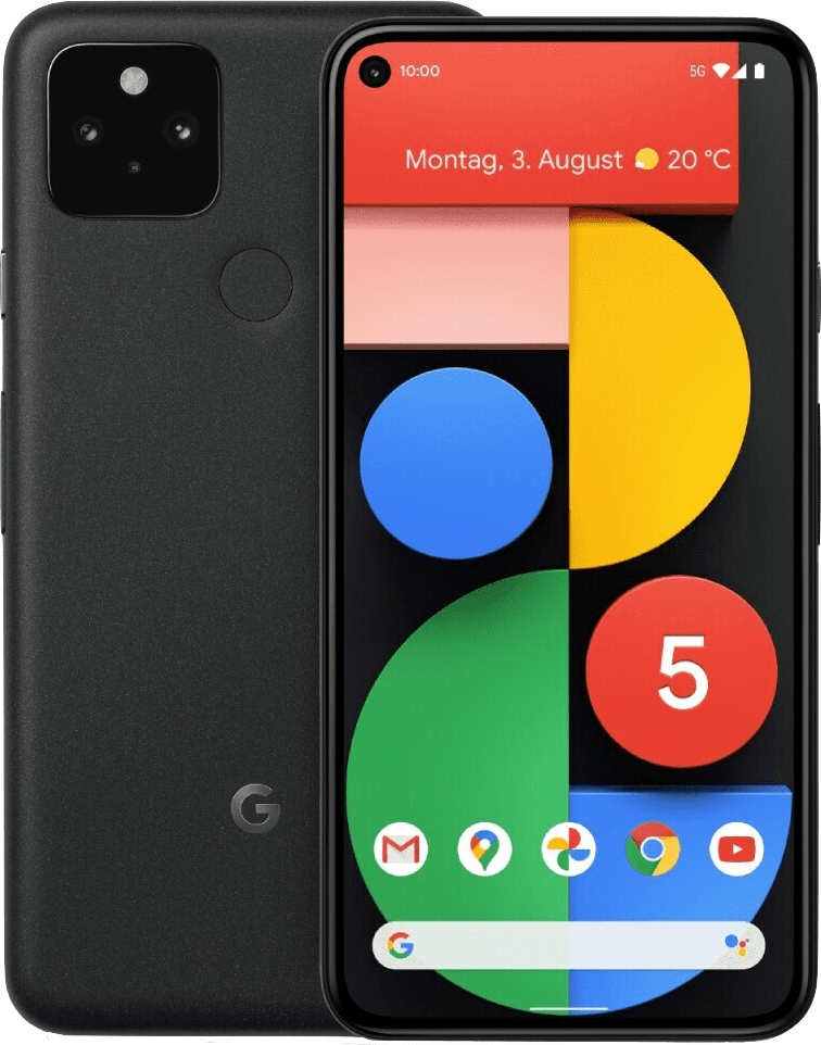 Just Black Google Pixel 5 Smartphone - 128GB - Dual Sim.2