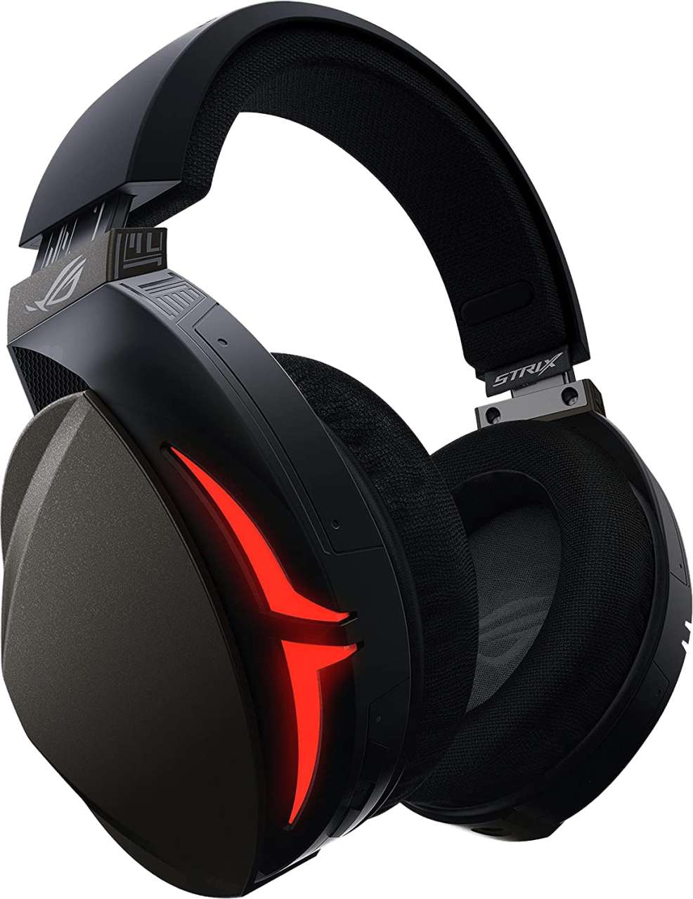 Schwarz Asus ROG Strix Fusion 300 Over-Ear-Gaming-Kopfhörer.1