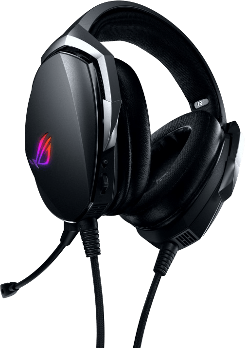 Black Asus ROG Theta 7.1 Over-ear Gaming Headphones.2