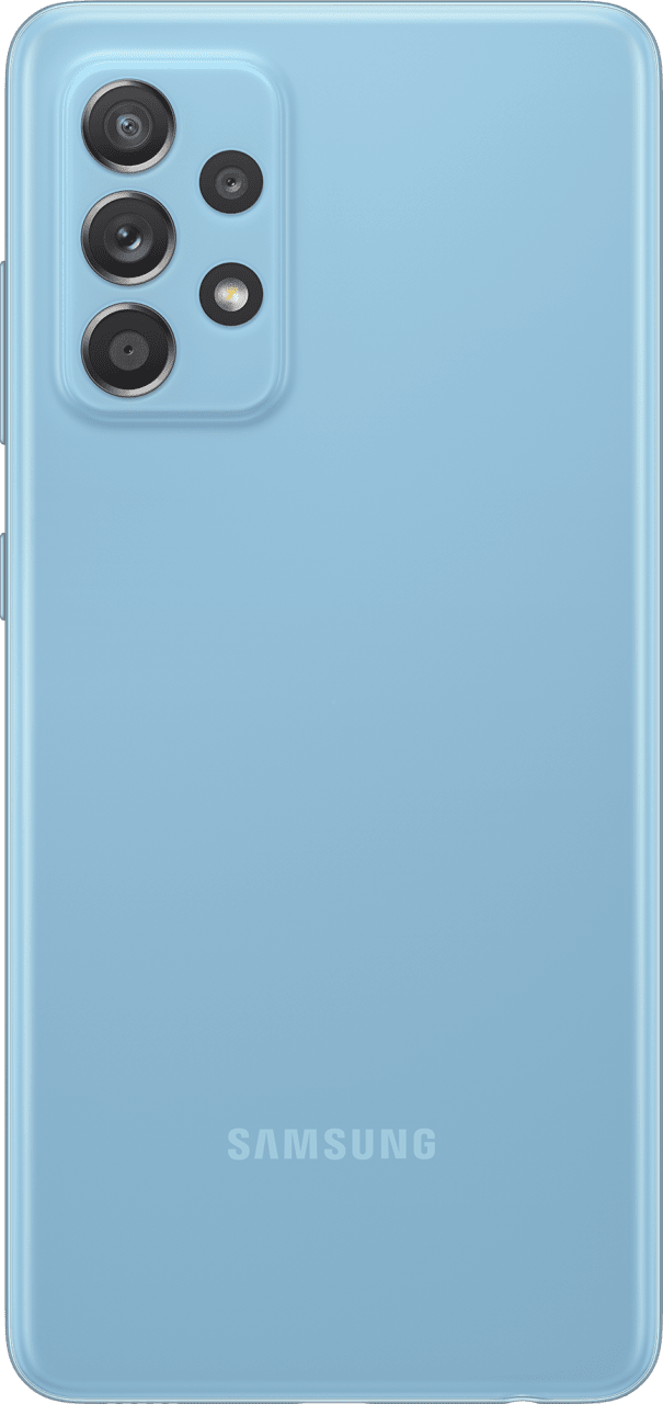 Blue Samsung Galaxy A52 Smartphone - 128GB - Dual Sim.3