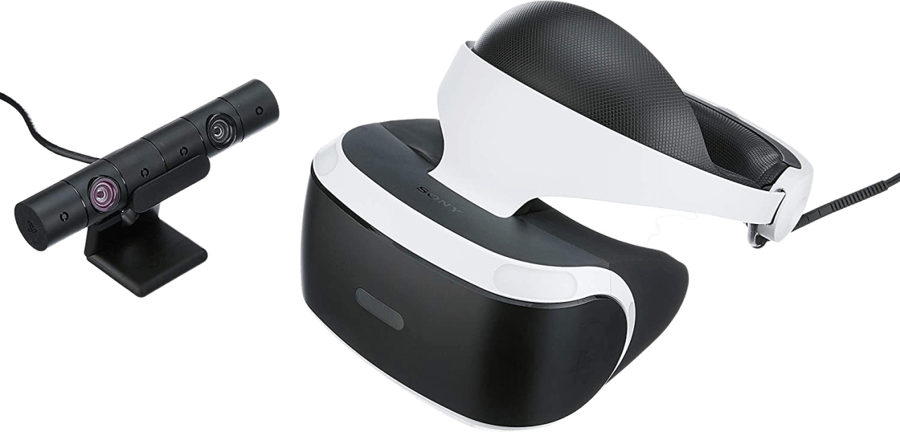 Weiß Sony PS VR Starter Pack (VR-Brille / PS-Kamera / PS-Kamera-Adapter für PS5).1