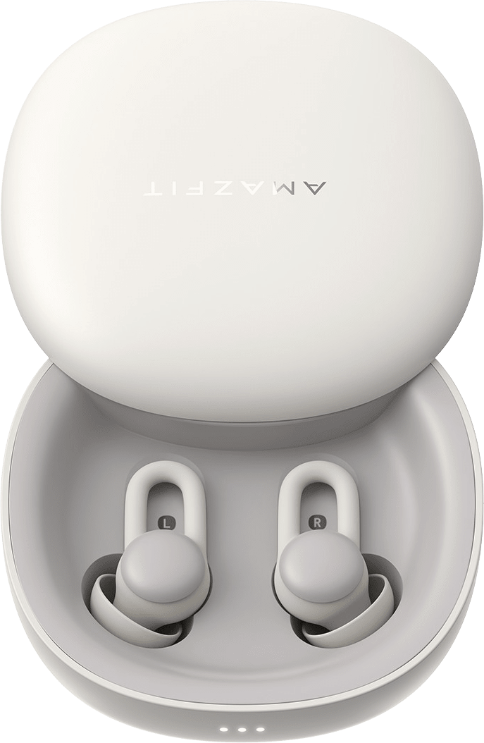 White Amazfit Zenbuds Noise-masking In-ear Bluetooth Headphones.1