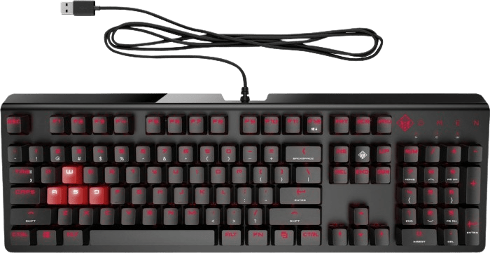 Black HP Encoder Gaming Keyboard (Brown).1