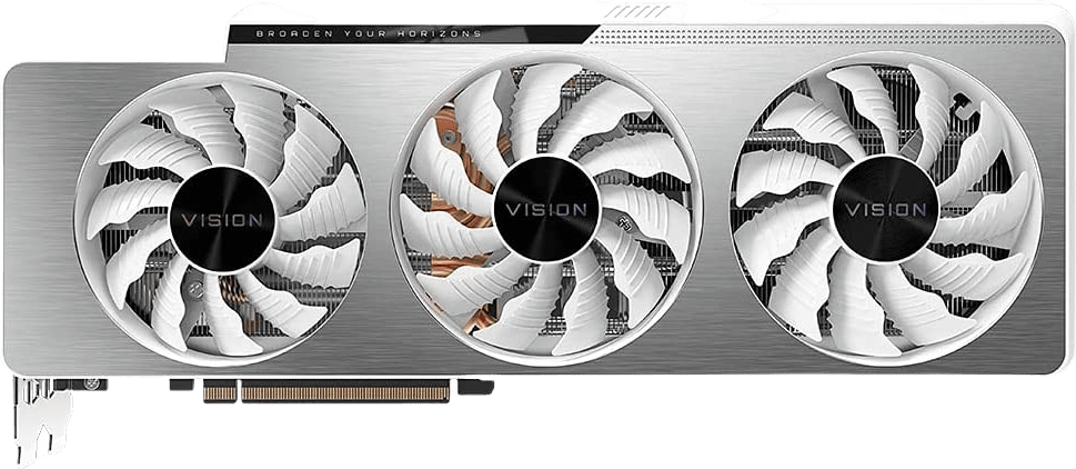 Silver GigaByte GeForce RTX 3080Ti Vision OC Tarjeta gráfica.1