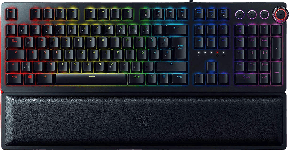 Schwarz Razer Huntsman Elite - Clicky Optical Switch (Purple) Tastatur.1
