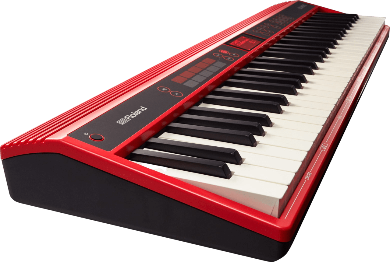 Red Roland GO:KEYS 61-Key Portable Digital Piano.3