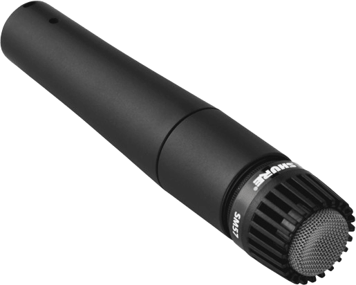 Black Shure SM57-LC Dynamic Instrument Microphone.3
