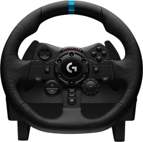 Negro Logitech G923 Gaming Wheel (Playstation + PC).2