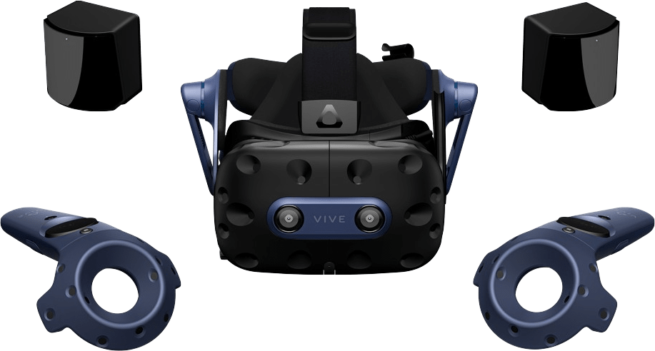 Schwarz HTC Vive Pro 2 Komplettpaket Virtual Reality-Headset.1