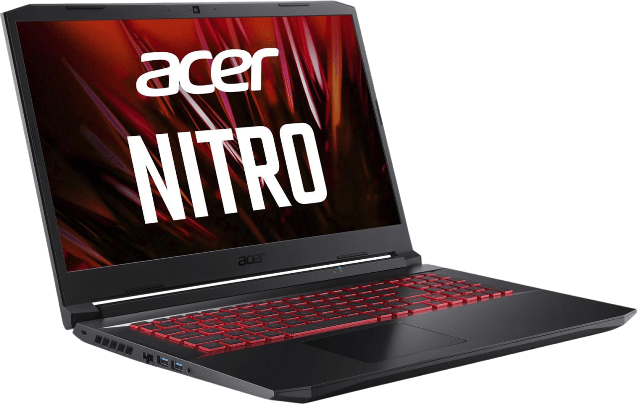 Schwarz Acer Nitro 5 AN517-41-R4DH - Gaming Notebook - AMD Ryzen™ 7 5800H - 8GB - 512GB SSD - NVIDIA® GeForce® RTX 3060.1