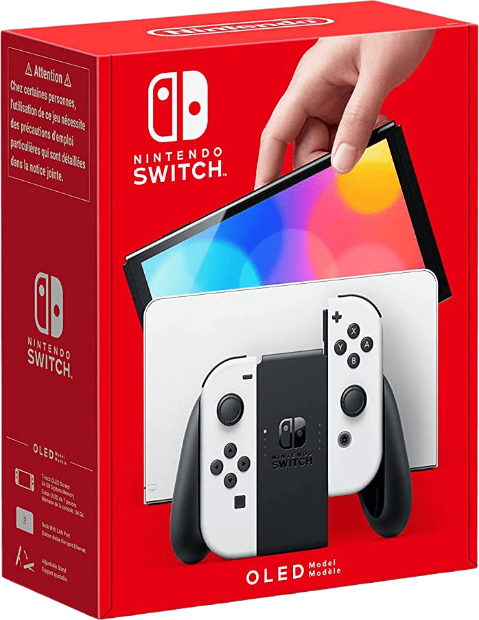 Weiß Nintendo Switch (OLED-Modell).2