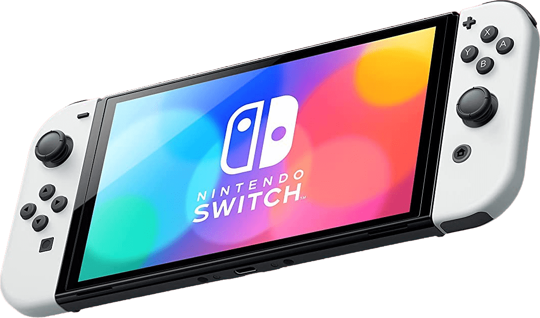 Wit Nintendo Switch (OLED-model).5