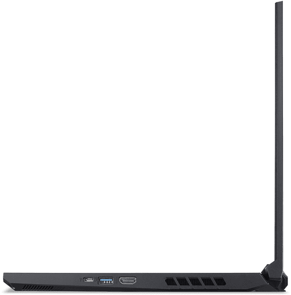 Schwarz Rot Acer Nitro 5 (An515-55-547K) inkl. Startklar Service Laptop.1