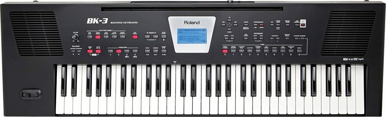 Schwarz Roland BK-3 61-Tasten Backing Keyboard.1