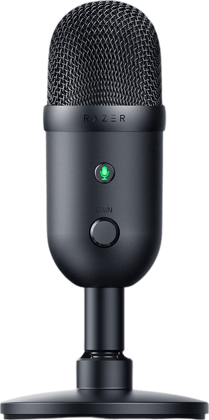 Negro Micrófono profesional para streaming y podcast Razer Seiren V2 X.2