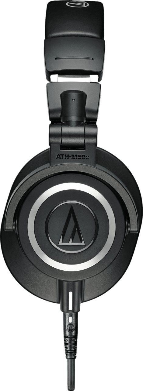Black Audio-Technica ATH-M50X Closed-back Dynamic Over-ear Professional Monitor Headphones.2