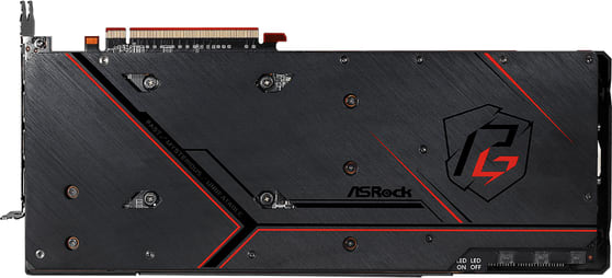 Black ASRock RX 6800 XT PHANTOM GAMING D Graphics Card.5