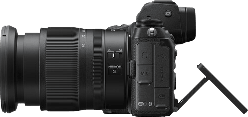 Schwarz Nikon Z7 II + Z 24-70mm F4 S + FTZ Mount adapter.4