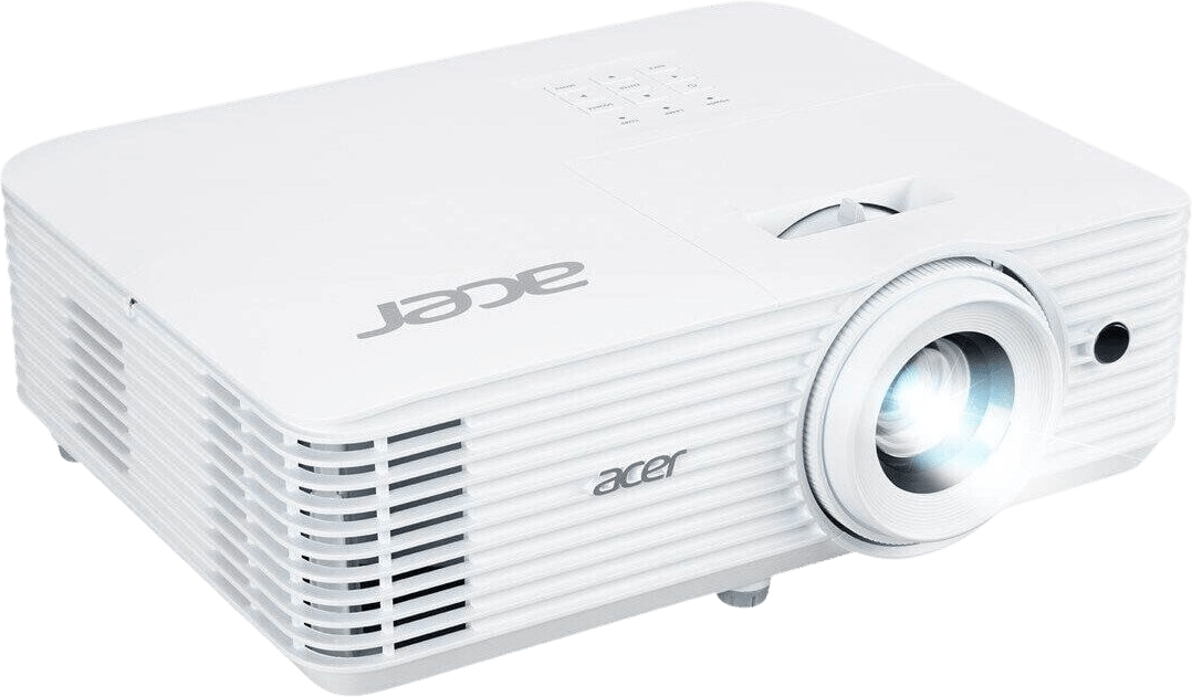 White Acer H6800BDa Projector - 4K UHD.4