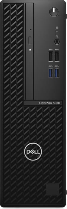 Schwarz Dell Optiplex 3080 SFF Mini PC - Intel® Core™ i5-10500 - 8GB - 256GB SSD - Intel® UHD Graphics 630.1