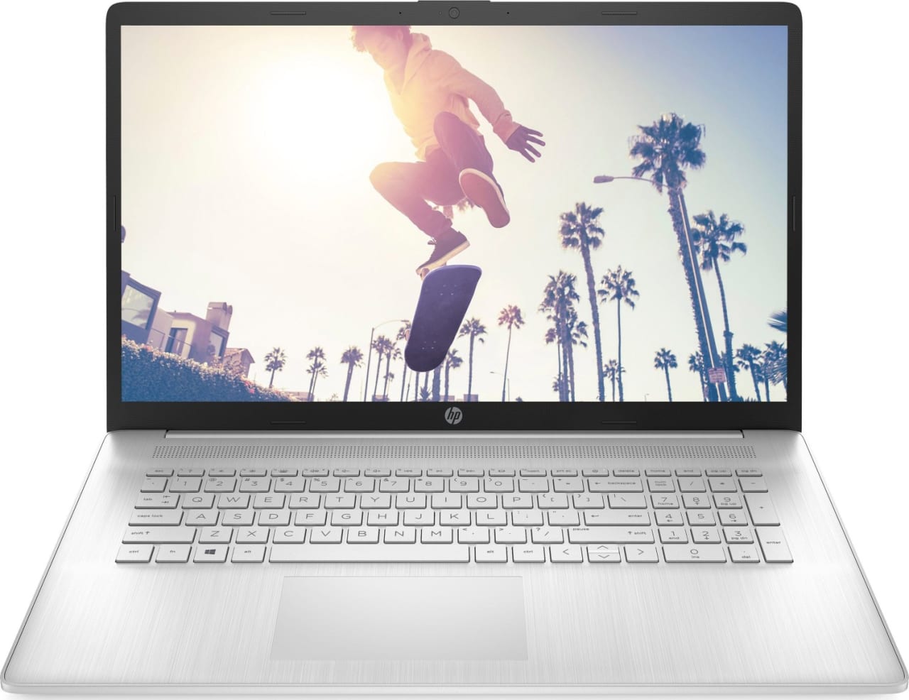 Natürliches Silber HP 17-cn0077ng Notebook - Intel® Core™ i7-1165G7 - 16GB - 512GB SSD - NVIDIA® GeForce® MX450 (2GB).1